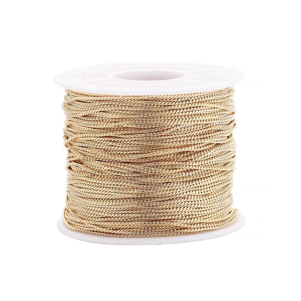 Jewelry Chains Gold Color Necklace Snake Chain Bracelet Crafts Craft Supplies