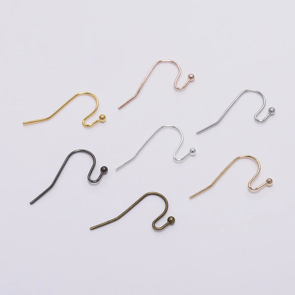 Earring Hooks Metal Earwire Jewelry Findings DIY Jewelry Making Craft Supplies