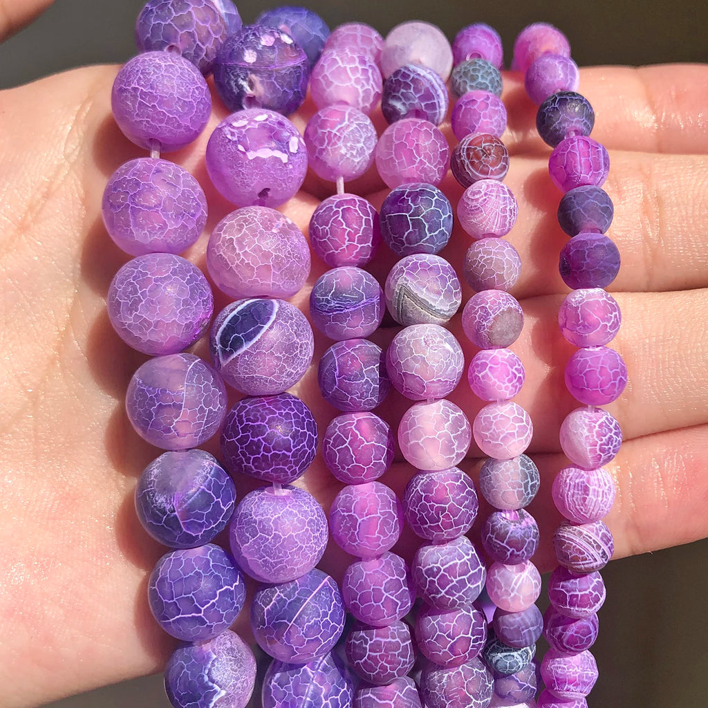 Stone Beads Lava Rose Quartz-Style Tiger Eye Turquoise-Style Labradorite