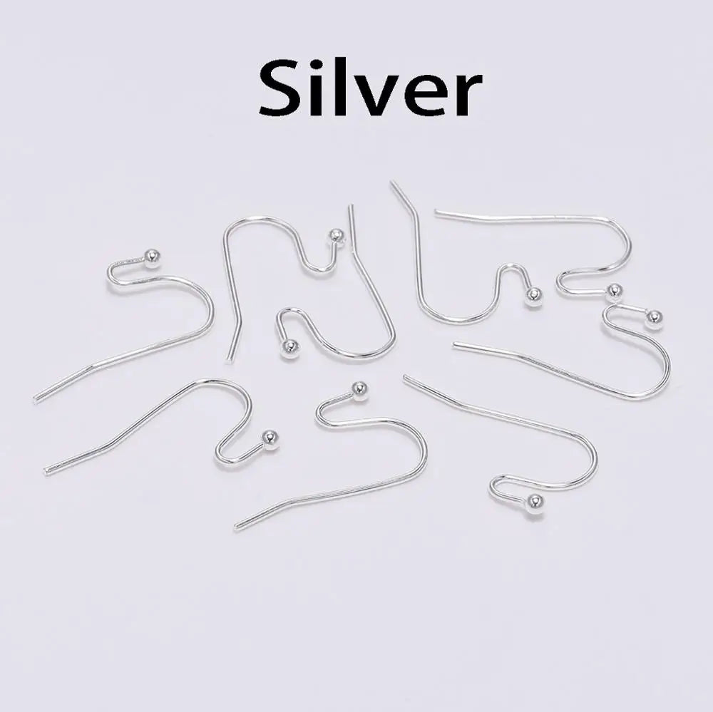 Earring Hooks Metal Earwire Jewelry Findings DIY Jewelry Making Craft Supplies