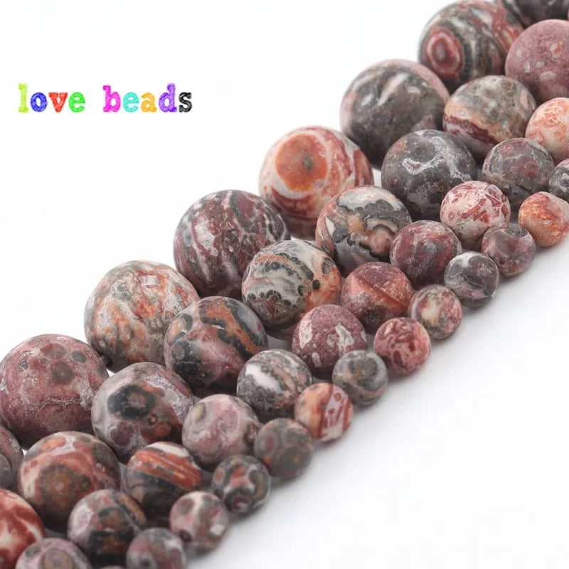 Stone Beads Matte Amazonite Agate Aventurine Styles for DIY Jewelry Making