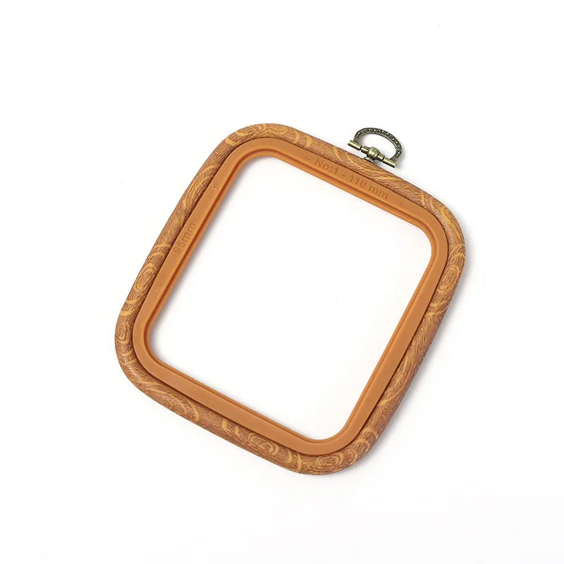 Embroidery Hoop, Wood-Effect Ring for Cross-Stitch & Needlecraft Projects