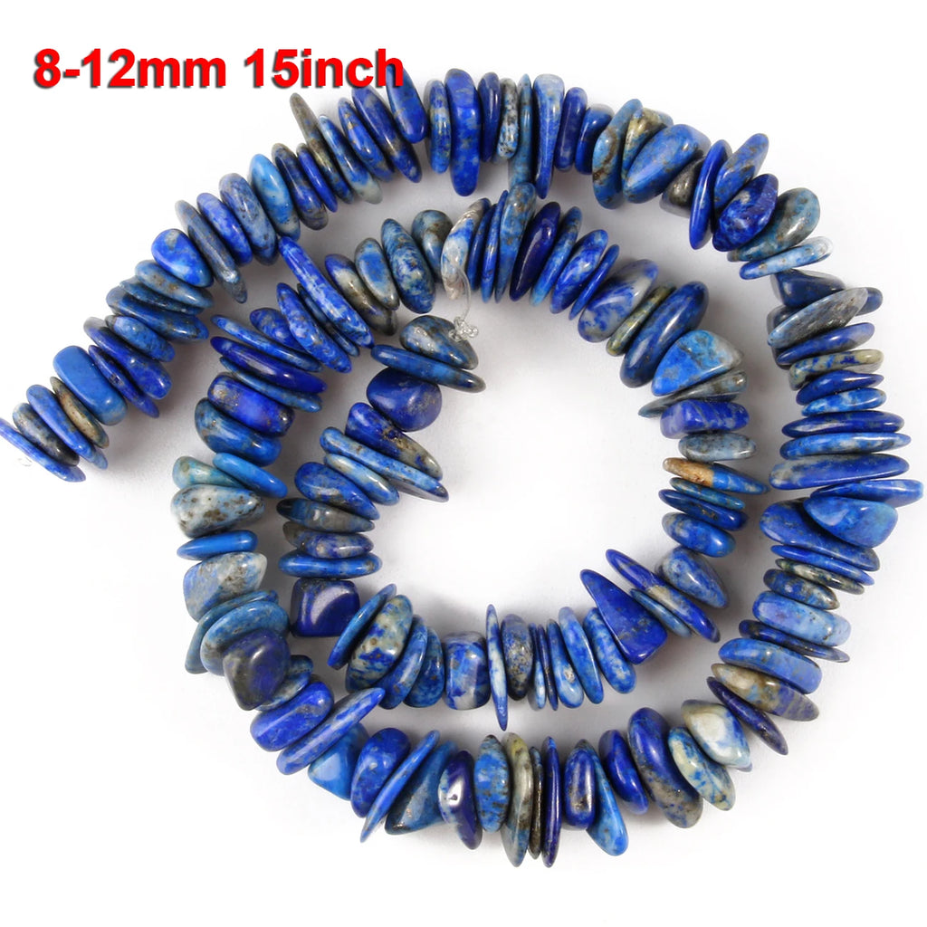 Stone Beads Faceted Blue Lapis Lazuli-Style Rondelle for DIY Jewelry Making