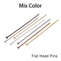 Head Pins Heads Eye Flat Pin Ball DIY Jewelry Making Craft Supplies