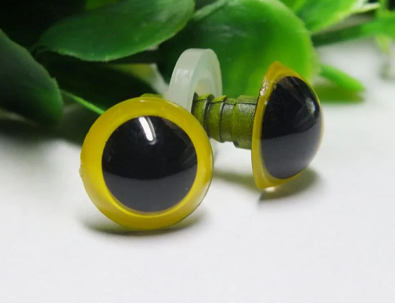 Doll Eyes Safety Eyes Mixed Color 5-18mm 100pcs Amigurumi Crochet Taxidermy
