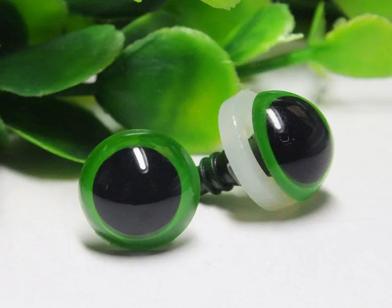 Doll Eyes Safety Eyes Mixed Color 5-18mm 100pcs Amigurumi Crochet Taxidermy