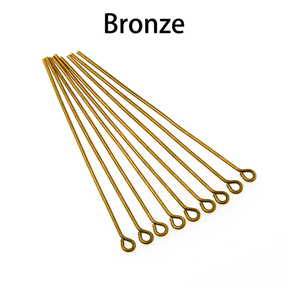 Head Pins Heads Eye Flat Pin Ball DIY Jewelry Making Craft Supplies