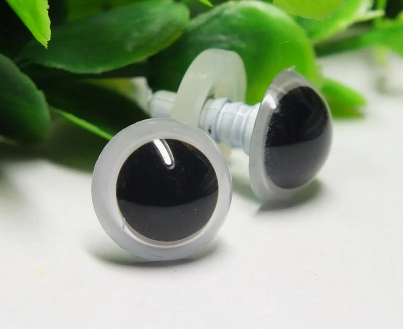 Doll Eyes Safety Eyes Mixed Color 5-18mm 100pcs Amigurumi Crochet Taxidermy