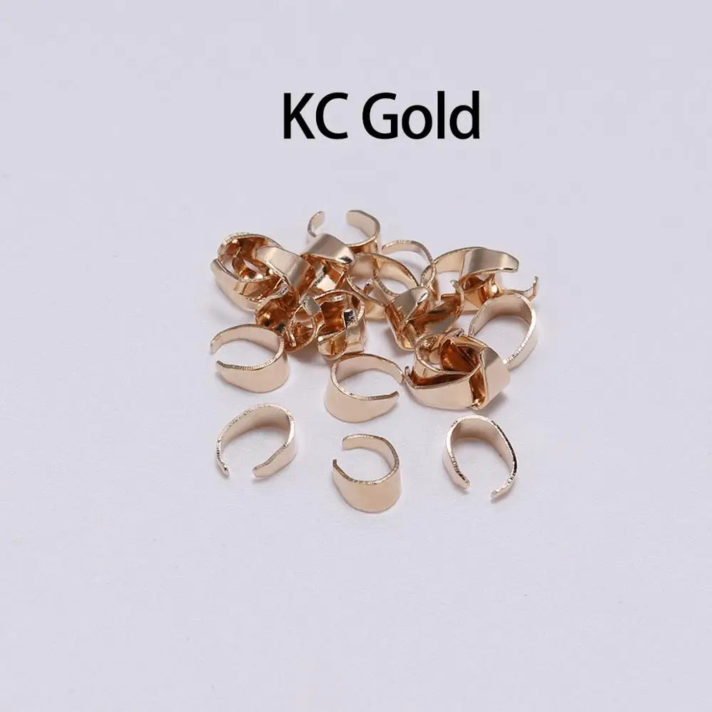 Pendant Bails Pinch Hook Clip Necklace Connectors DIY Jewelry Making
