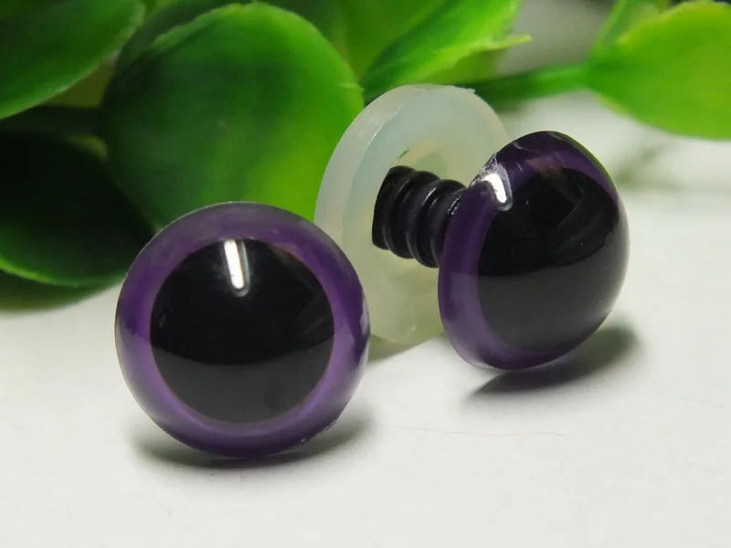 Doll Eyes Safety Eyes Mixed Color 5-18mm 100pcs Amigurumi Crochet Taxidermy