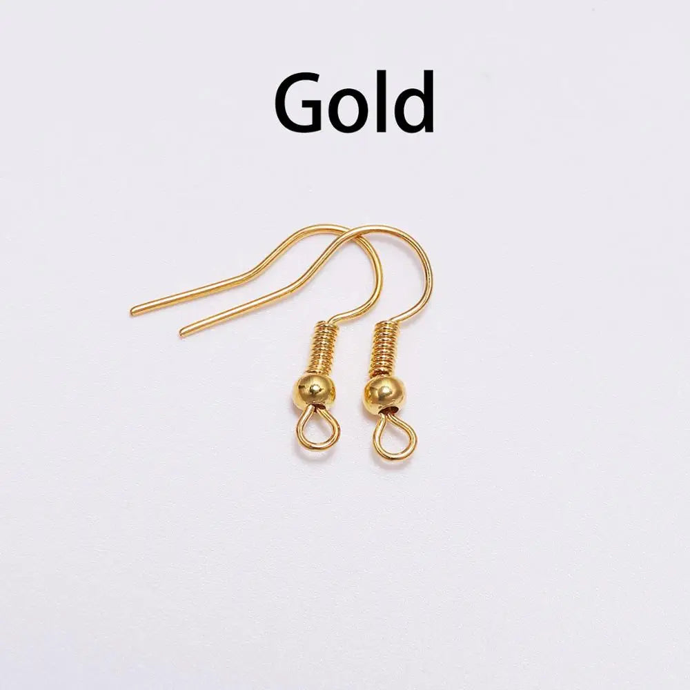Earring Hooks Iron French Earwires for Jewelry Making DIY Jewelry Making