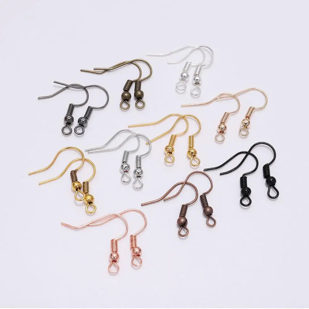 Earring Hooks Iron French Earwires for Jewelry Making DIY Jewelry Making
