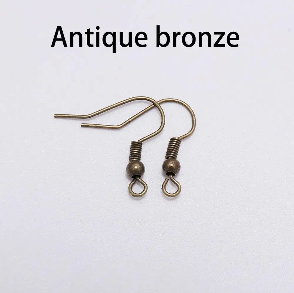 Earring Hooks Iron French Earwires for Jewelry Making DIY Jewelry Making