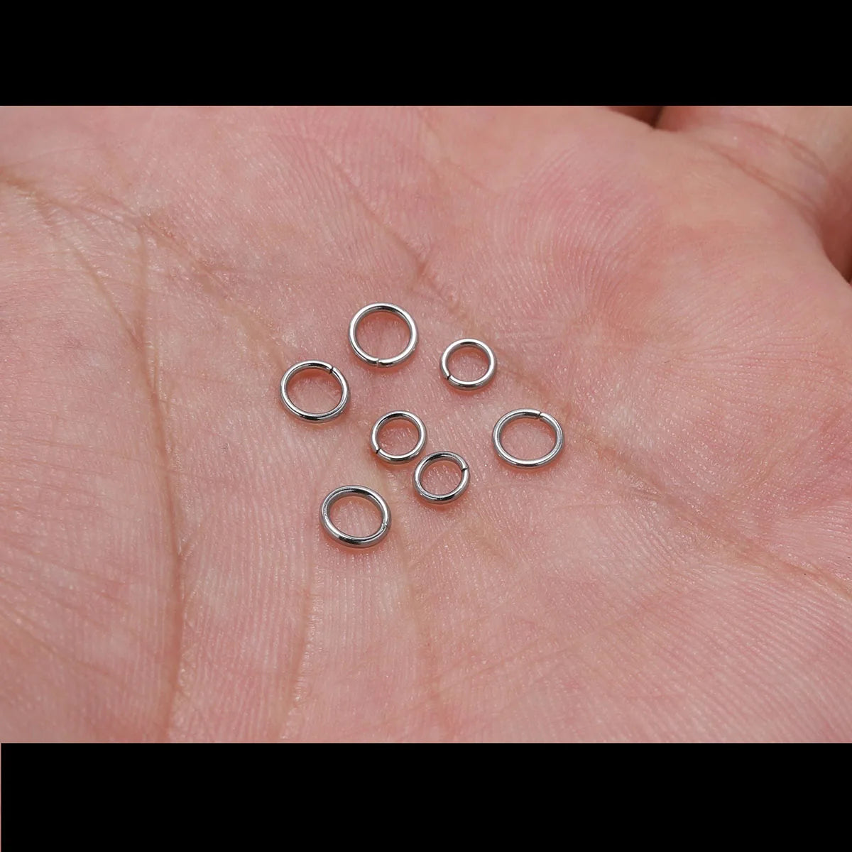 Jump Rings Stainless Steel Split Ring Open Connectors Connectors Craft Supplies