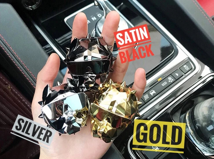 NO PERFUME Bulldog Air Freshener Car Dashboard Ornament Decoration