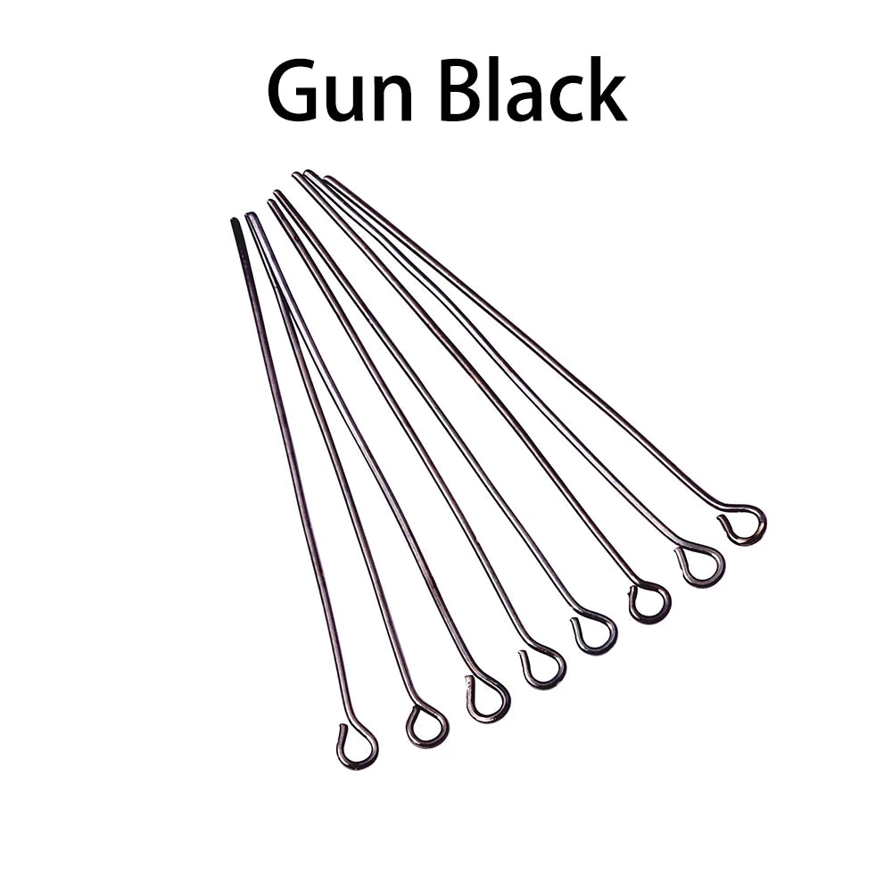 Head Pins Heads Eye Flat Pin Ball DIY Jewelry Making Craft Supplies