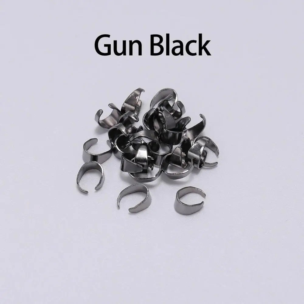Pendant Bails Pinch Hook Clip Necklace Connectors DIY Jewelry Making