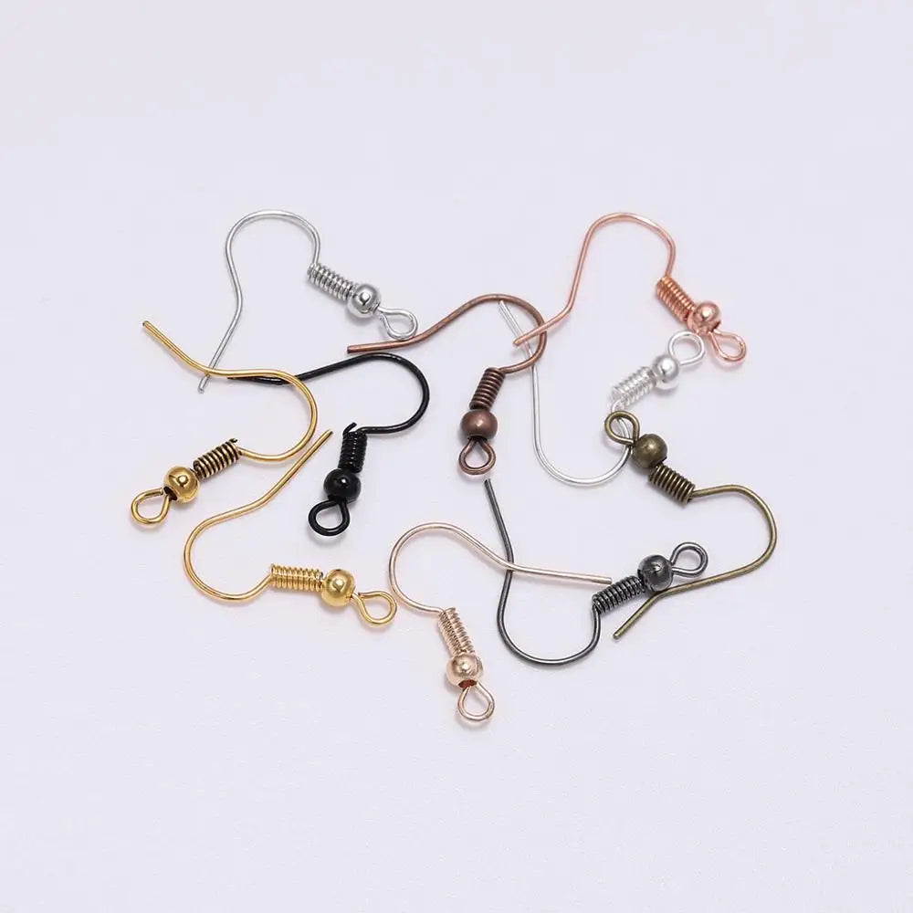 Earring Hooks Iron French Earwires for Jewelry Making DIY Jewelry Making