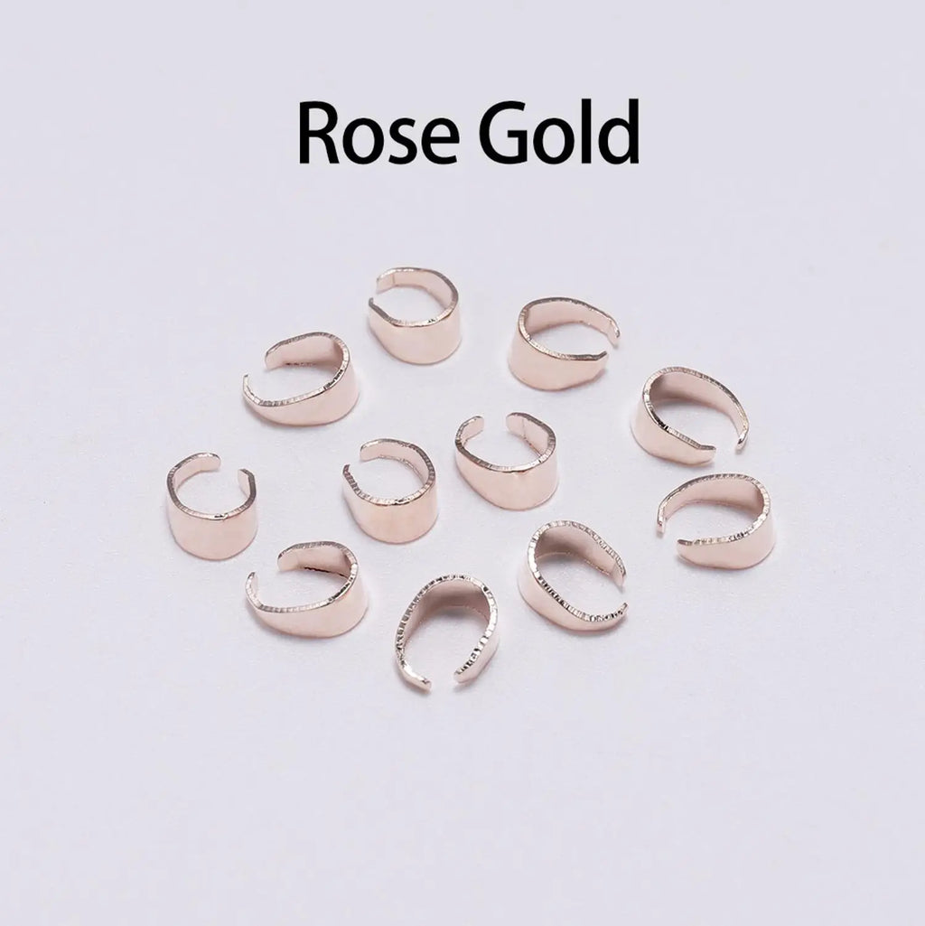 Pendant Bails Pinch Hook Clip Necklace Connectors DIY Jewelry Making