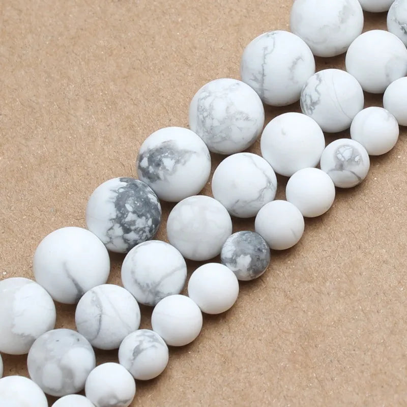 Stone Beads Matte Round Morganite Agate Tiger Eye Styles for DIY Jewelry Making