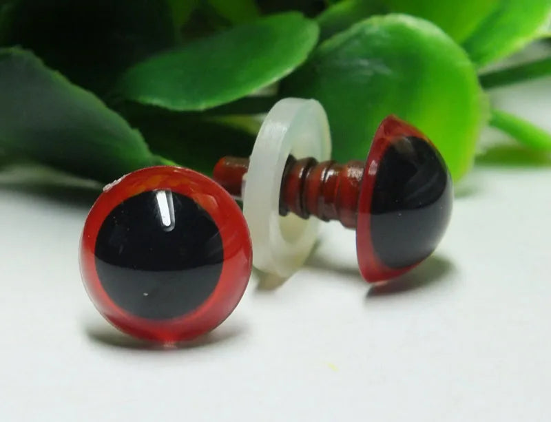 Doll Eyes Safety Eyes Mixed Color 5-18mm 100pcs Amigurumi Crochet Taxidermy
