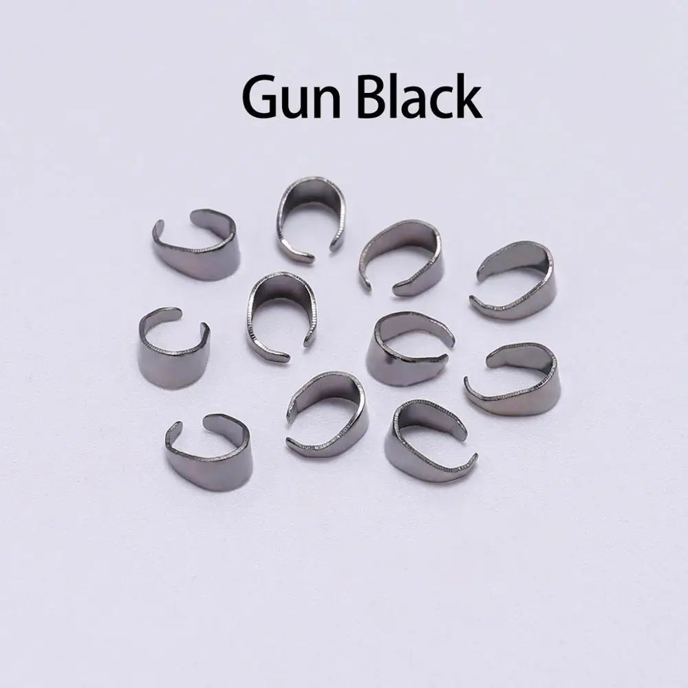 Pendant Bails Pinch Hook Clip Necklace Connectors DIY Jewelry Making
