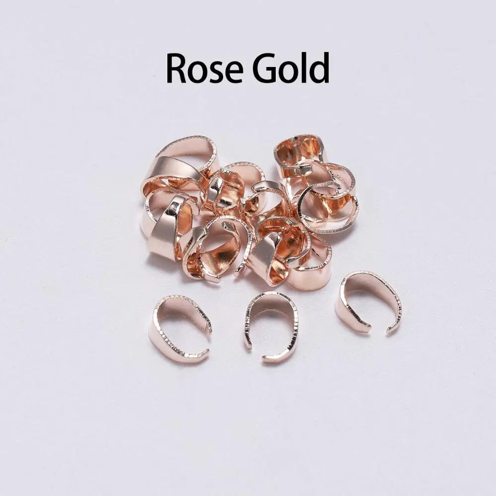 Pendant Bails Pinch Hook Clip Necklace Connectors DIY Jewelry Making