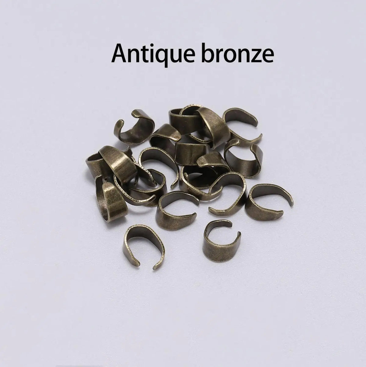 Pendant Bails Pinch Hook Clip Necklace Connectors DIY Jewelry Making