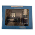 Hummer Chrome 2 Pcs Set For Men: 4.2 Eau De Toilette Spray + 3 Oz Body Spray