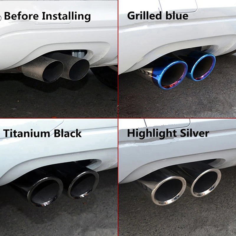 VW Volkswagen Exhaust Muffler Tip | Jetta MK6, Golf 6/7, Scirocco 1.4T