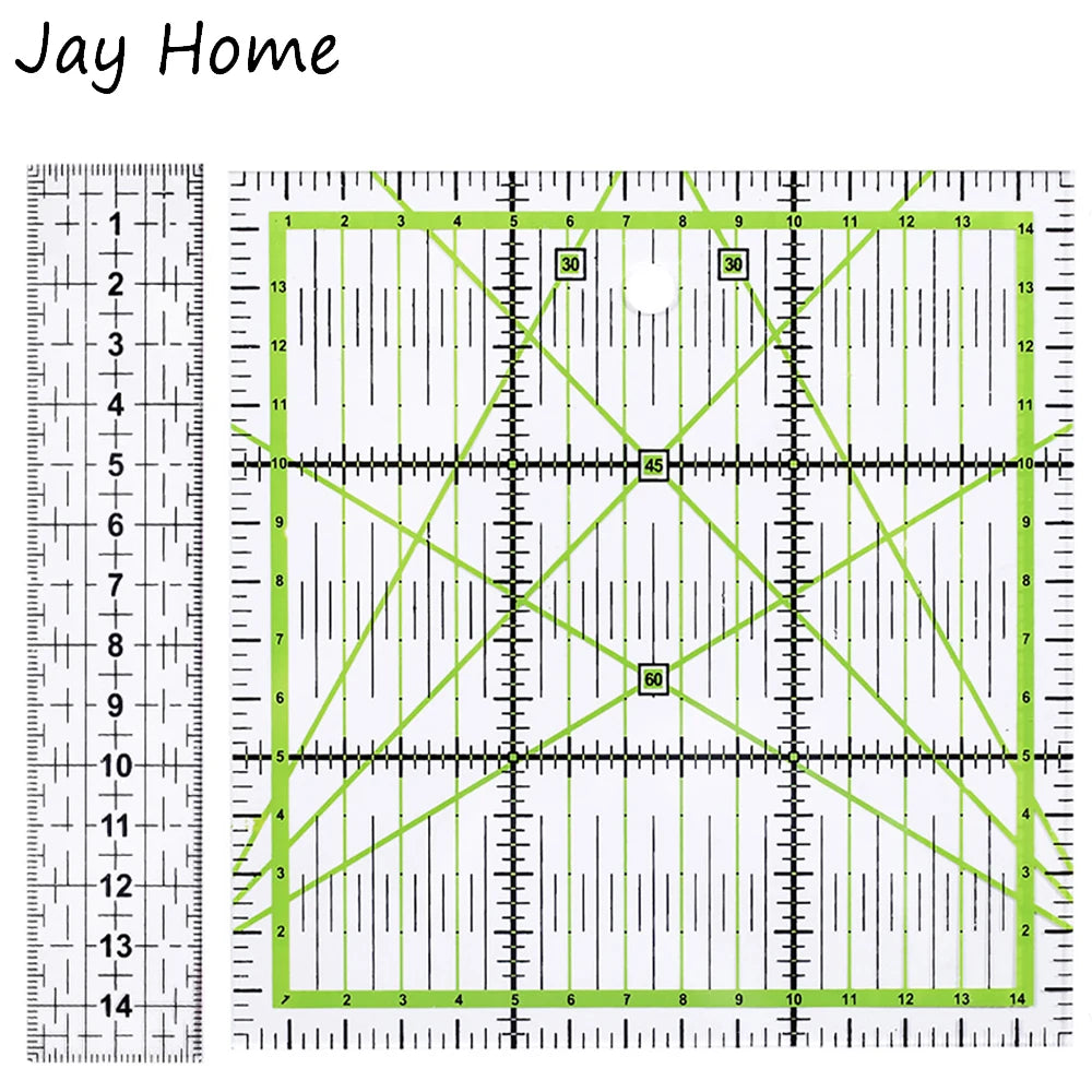 Quilting Ruler, Acrylic for Patchwork, Fabric Cutting & Sewing Projects