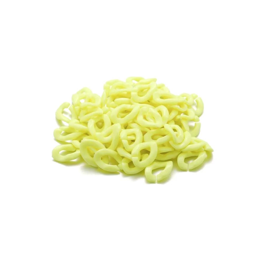 Acrylic Chain Links Colorful Twisted Necklace Parts DIY Jewelry Making