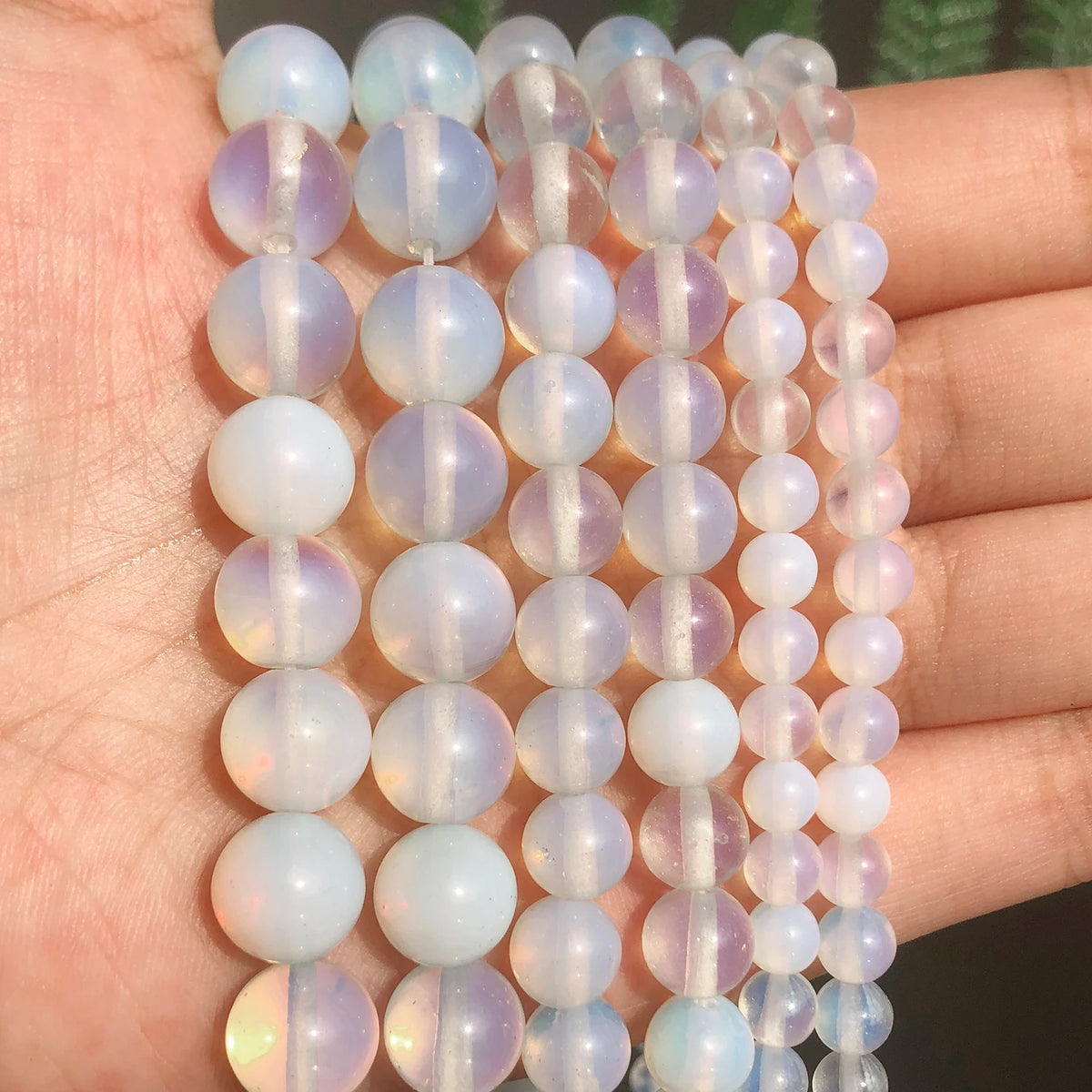 Stone Beads Lava Rose Quartz-Style Tiger Eye Turquoise-Style Labradorite