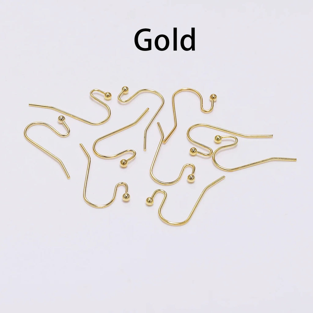 Earring Hooks Metal Earwire Jewelry Findings DIY Jewelry Making Craft Supplies