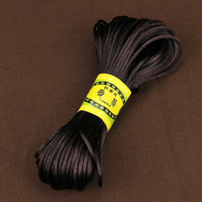 Beading Supplies, Satin-Style Cord for Chinese Knots, Macrame & Bracelets