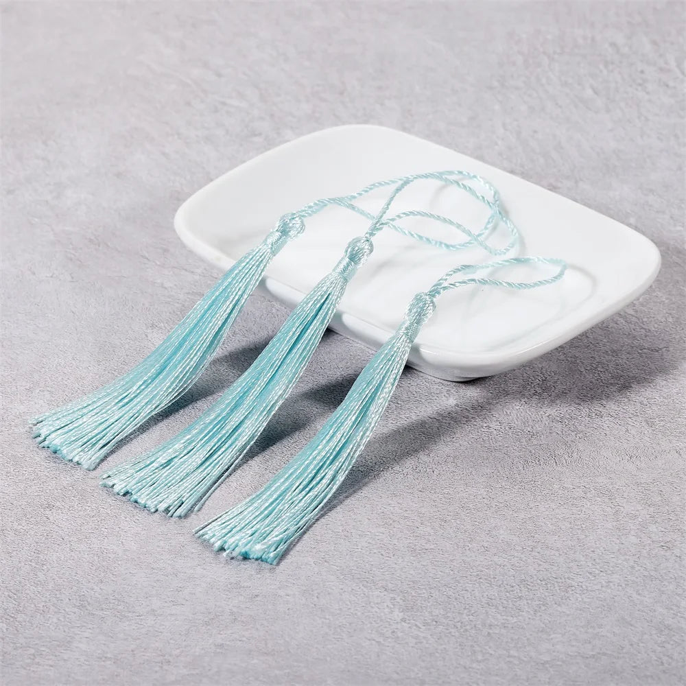Tassel Trim Fringe Sewing Curtains Hanging Rope Silk Tassels DIY Jewelry Making