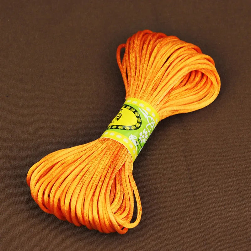 Beading Supplies, Satin-Style Cord for Chinese Knots, Macrame & Bracelets