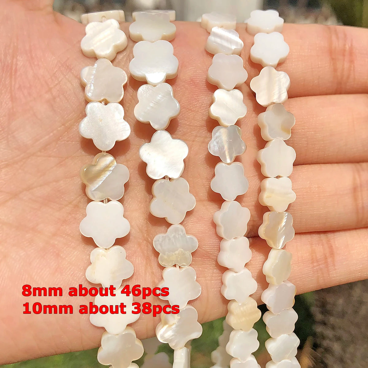 Shell Beads Round Pearl-Style Assorted Colors for DIY Jewelry Making Craft Beads