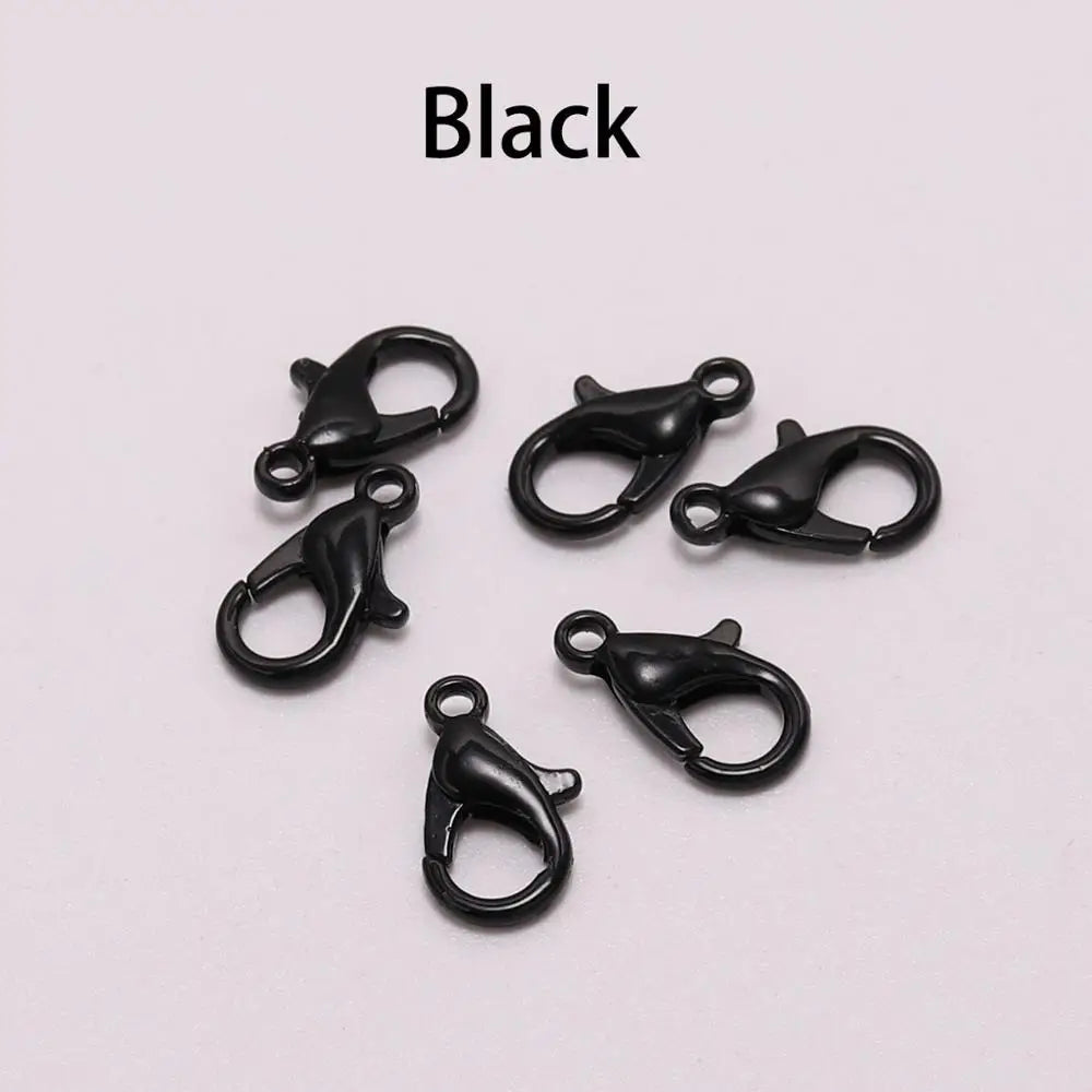 Lobster Clasps Gold Color Necklace Chain Connectors DIY Jewelry Making