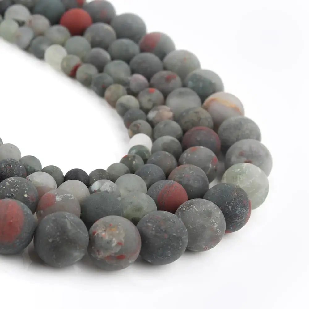 Stone Beads Matte Amazonite Agate Aventurine Styles for DIY Jewelry Making