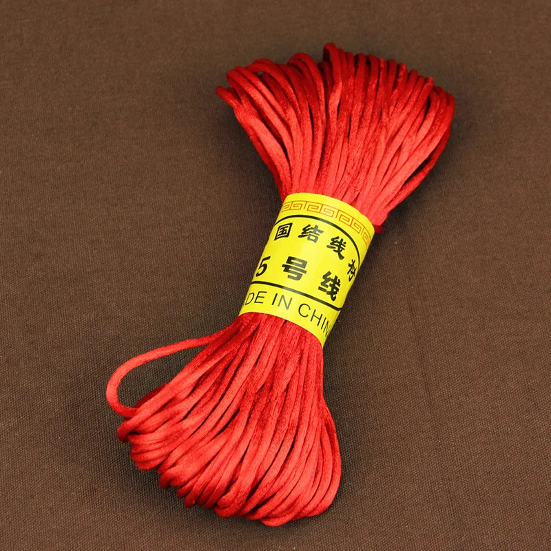 Beading Supplies, Satin-Style Cord for Chinese Knots, Macrame & Bracelets