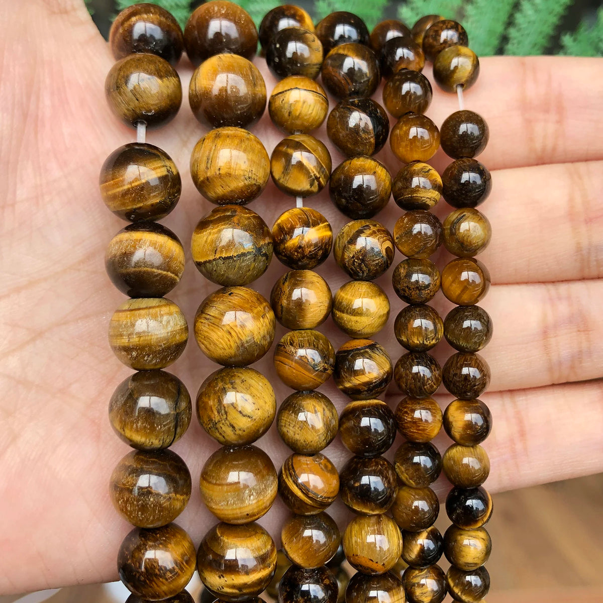 Stone Beads African Turquoise Tiger Eye Styles for DIY Jewelry Making