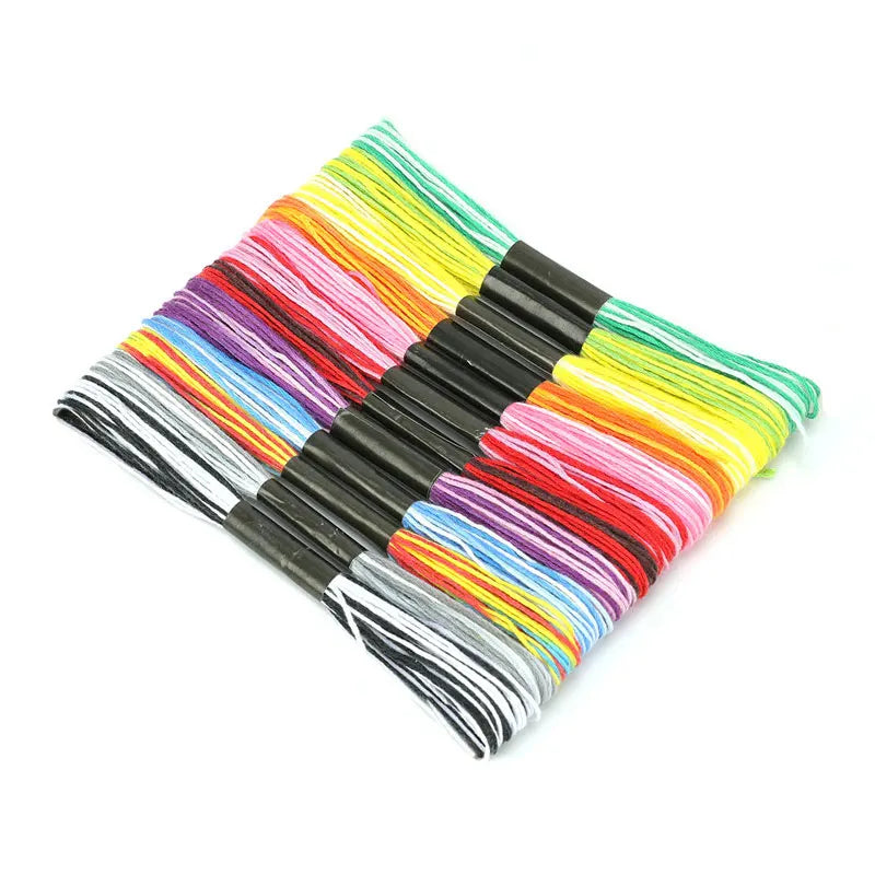 Embroidery Floss, Multicolor for Bracelets, Cross-Stitch & Needlework Crafts