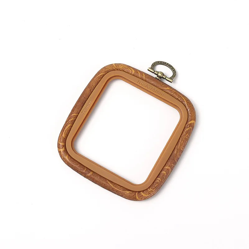 Embroidery Hoop, Wood-Effect Ring for Cross-Stitch & Needlecraft Projects