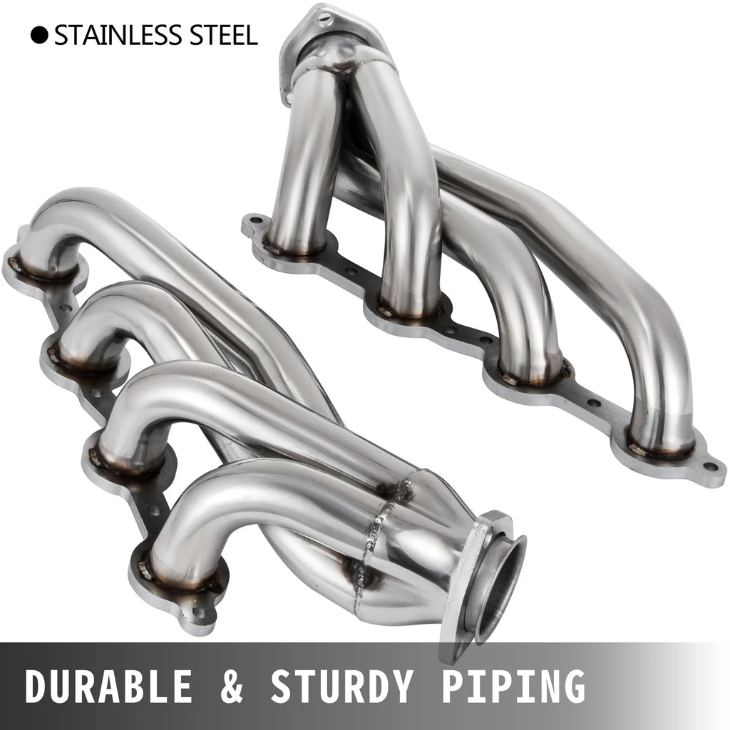 Stainless Steel LS Swap Conversion Headers for 1982-2004 Chevy S10 GMC Sonoma 4.8L 5.3L 5.7L 6.0L V8