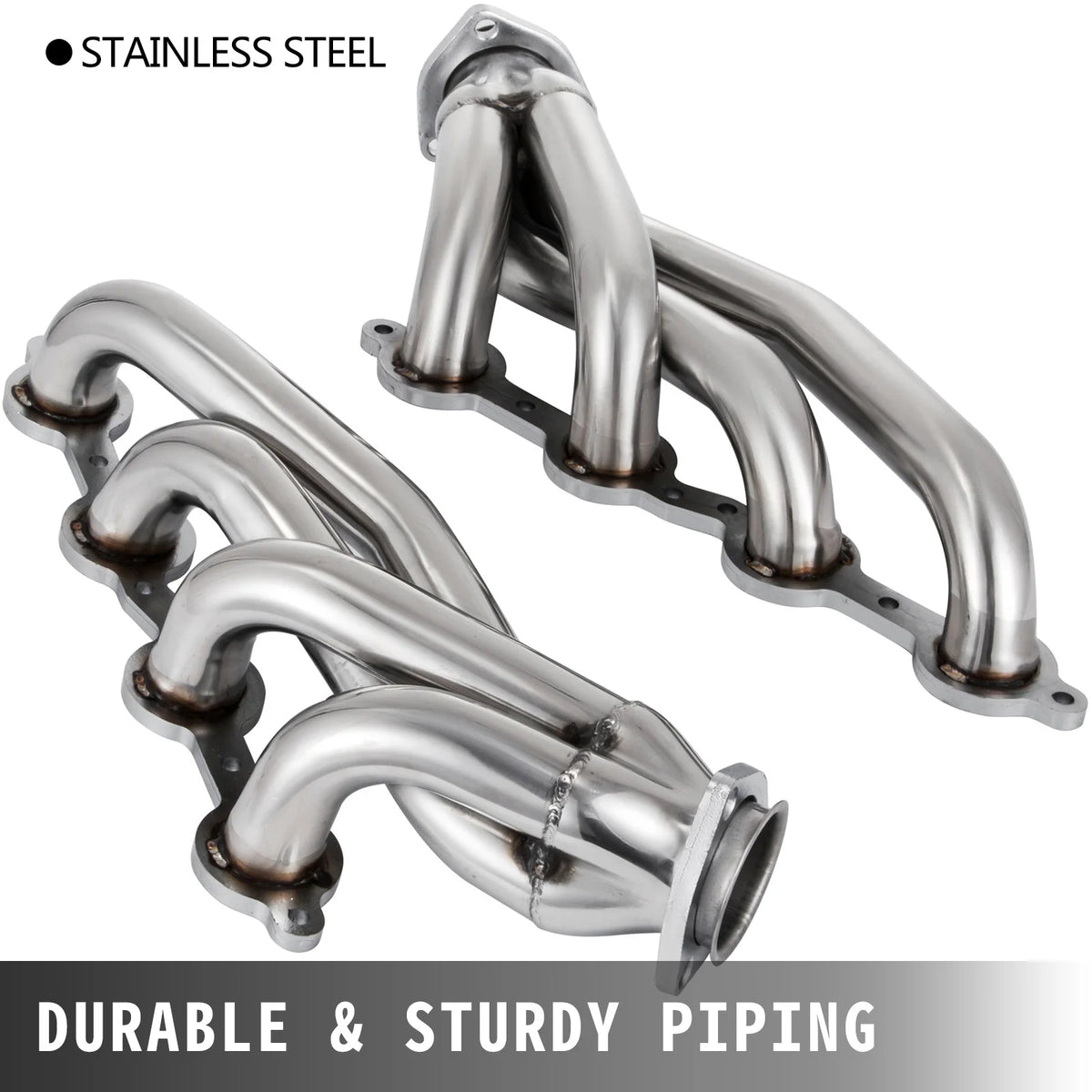 Stainless Steel LS Swap Conversion Headers for 1982-2004 Chevy S10 GMC Sonoma 4.8L 5.3L 5.7L 6.0L V8