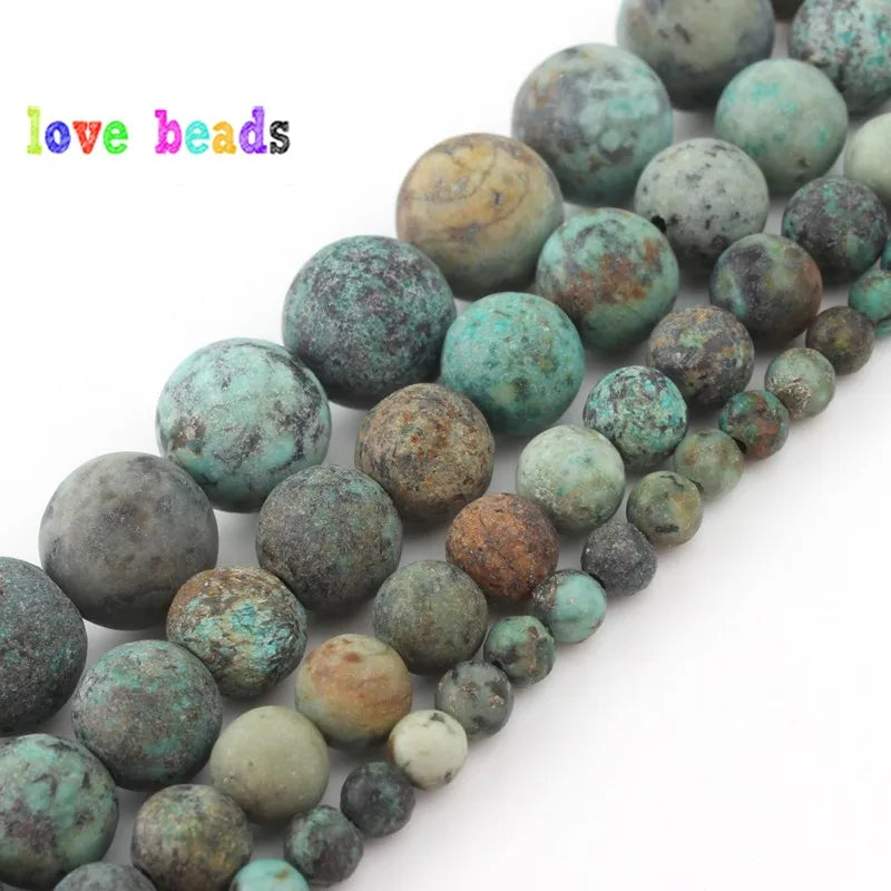 Stone Beads Matte Round Morganite Agate Tiger Eye Styles for DIY Jewelry Making