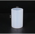 Cylinder Silicone Mold DIY Epoxy Resin Candle Mould Aromatherapy Candle Wax Molds Clay Plaster Craft Casting Mould Home Decor