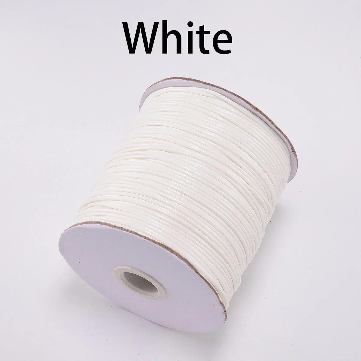 Beading Cord Black White Waxed Cotton String Fit Craft Necklace Craft Supplies