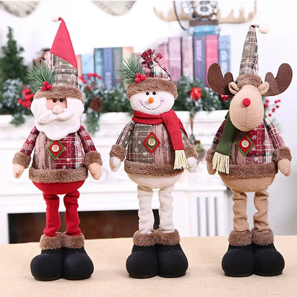 Christmas Doll Ornaments Merry Christmas Decorations For Home Xmas Decor Gifts
